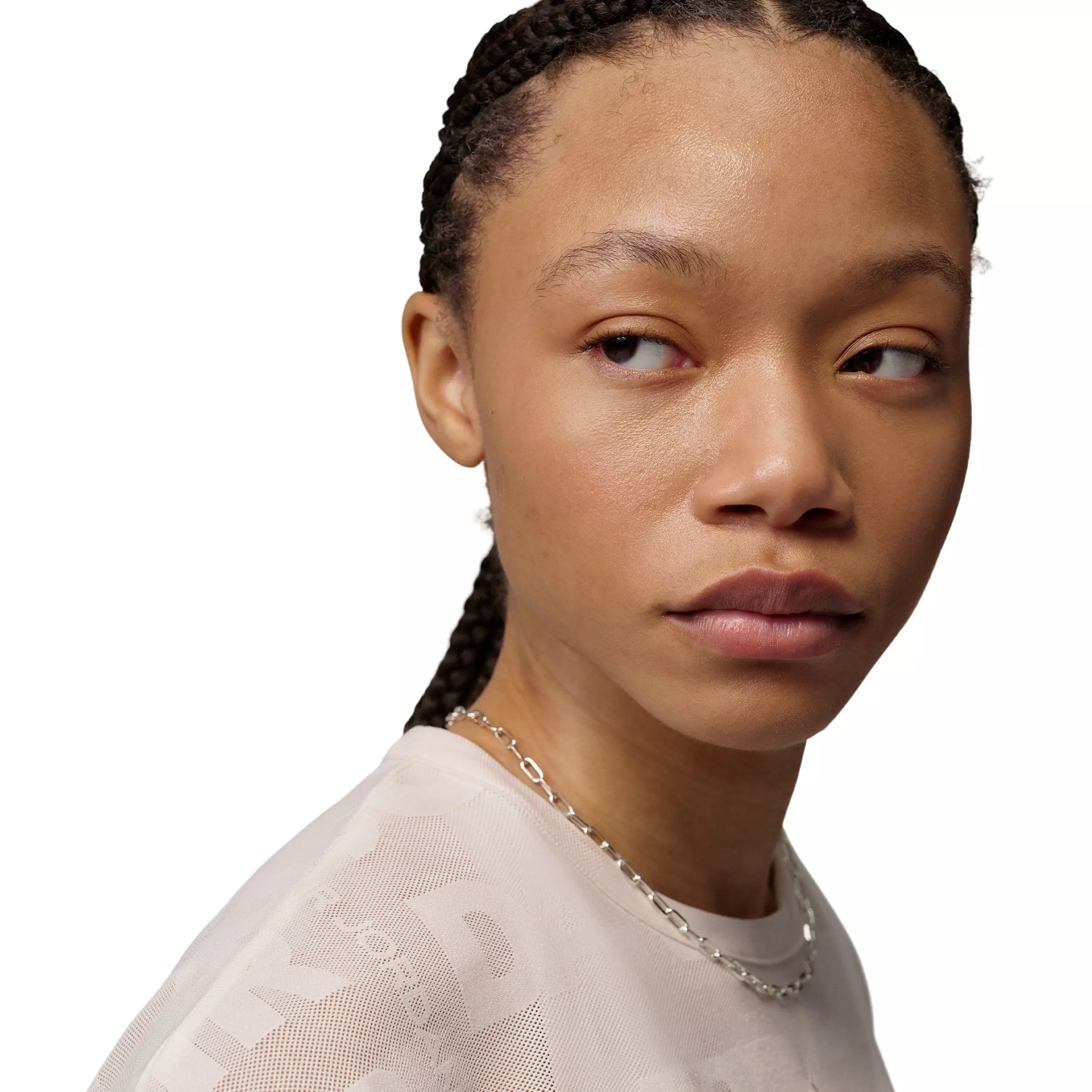 Jordan Women's Flight Open Knit Tee - IVORY
