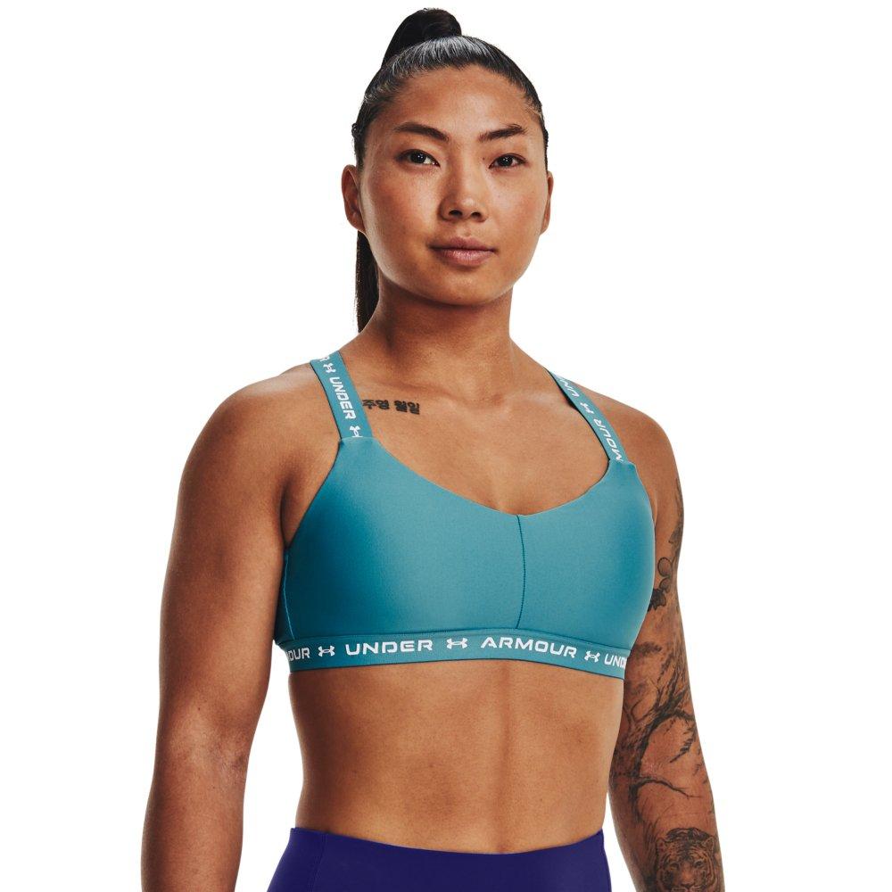 The UA Crossback bra is a MUST🔥 #underarmour #crossbackbra #gymessent