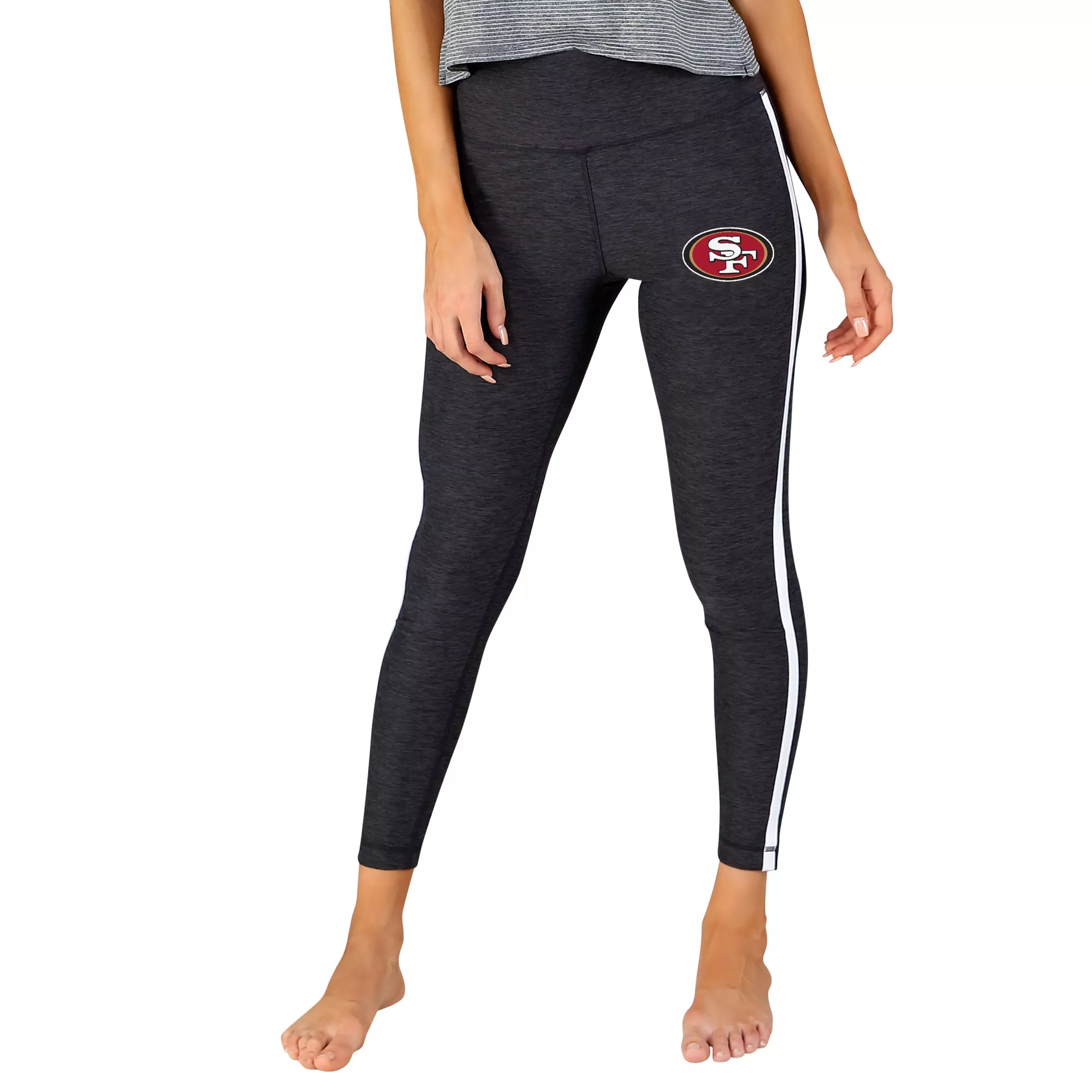 College Concepts Women's San Francisco 49ers Centerline Slounge Legging -  Hibbett