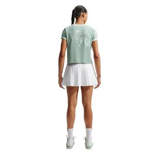 Nike Women's Heritage Short Sleeve Tennis T-Shirt - Green