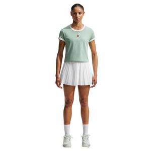 Nike Women's Heritage Short Sleeve Tennis T-Shirt - Green