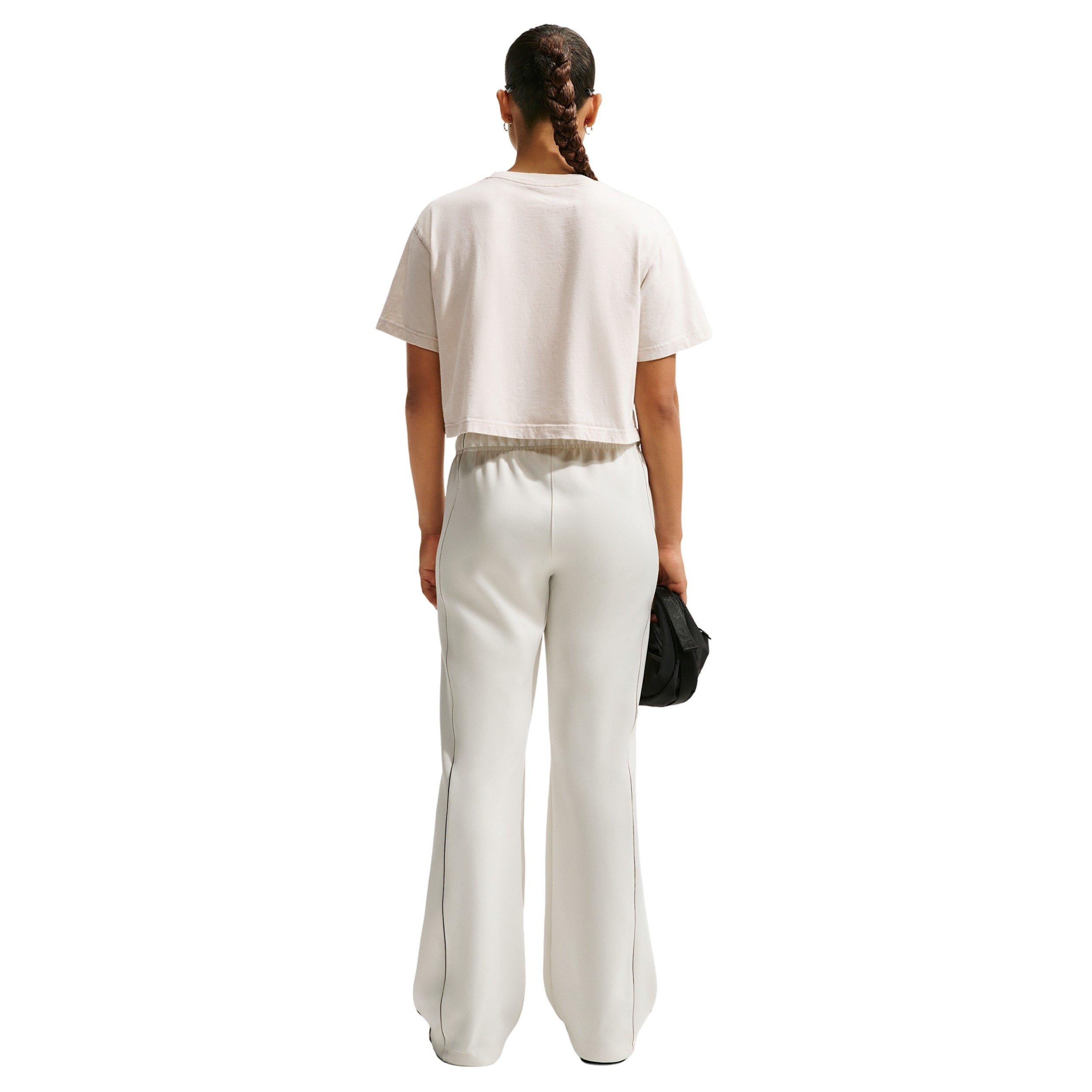 Nike Women's Photo Crop Basketball Tee - BONE Thumbnail View 5