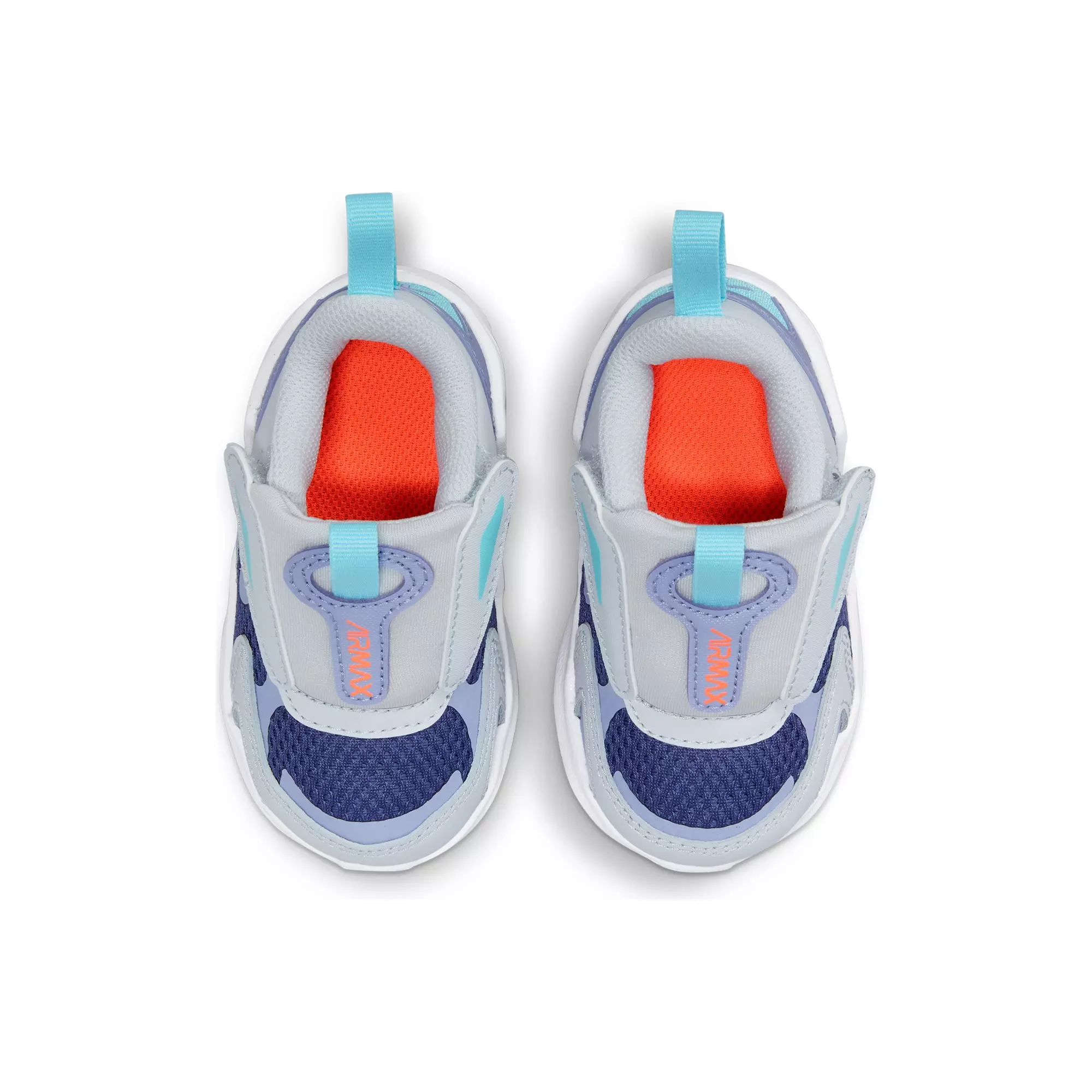 Nike Air Max Bolt "Grey/Purple" Toddler Girls' Shoe - PURPLE