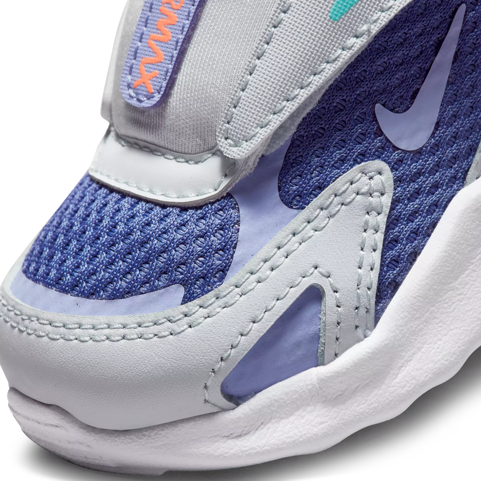 Nike Air Max Bolt "Grey/Purple" Toddler Girls' Shoe - PURPLE