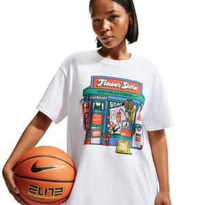 Nike Women's Oversized Flower Store Graphic T-Shirt