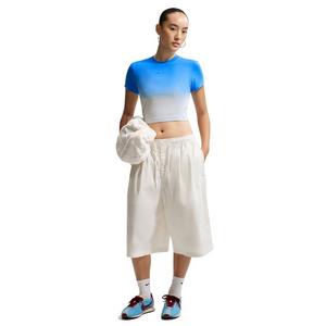Nike Women's Sportswear Chill Knit Dip Dye Slim Cropped T-Shirt