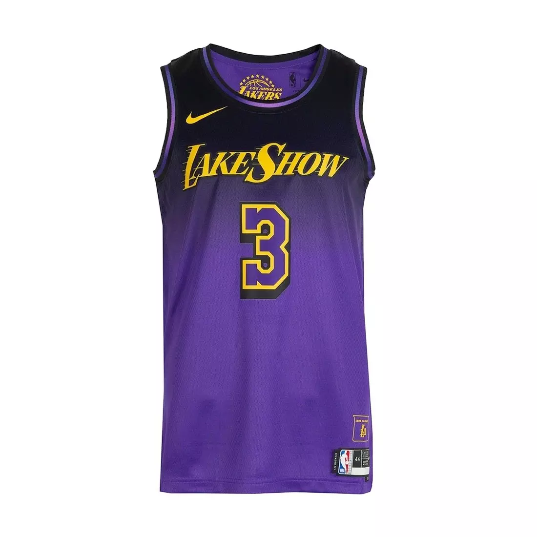 Nike Men's Dri-FIT Anthony Davis Los Angeles Lakers 2024/25 City Edition NBA Swingman Jersey -Purple - PURPLE