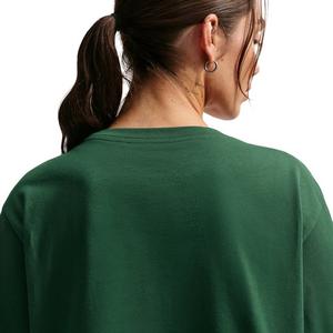 Nike Women's Cropped Tennis T-Shirt - GREEN