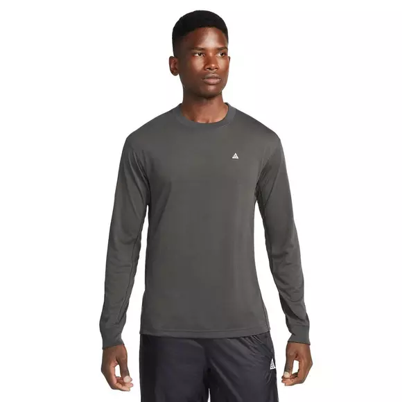 Nike Dri-Fit ACG Goat Rocks Long Sleeve T-Shirt Gold Suede / Large