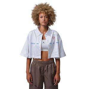 Jordan Women's Flight Woven Top - WHITE