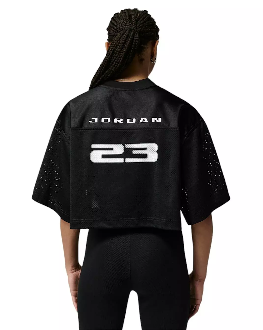 Jordan Women's Brooklyn Jersey Top - BLACK