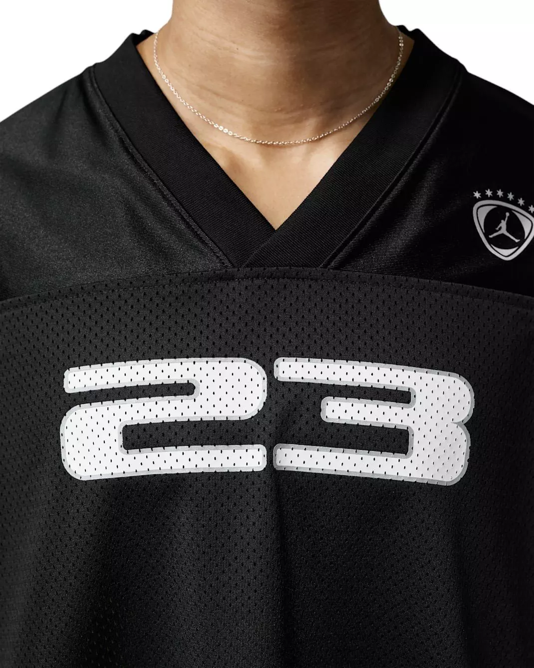 Jordan Women's Brooklyn Jersey Top - BLACK