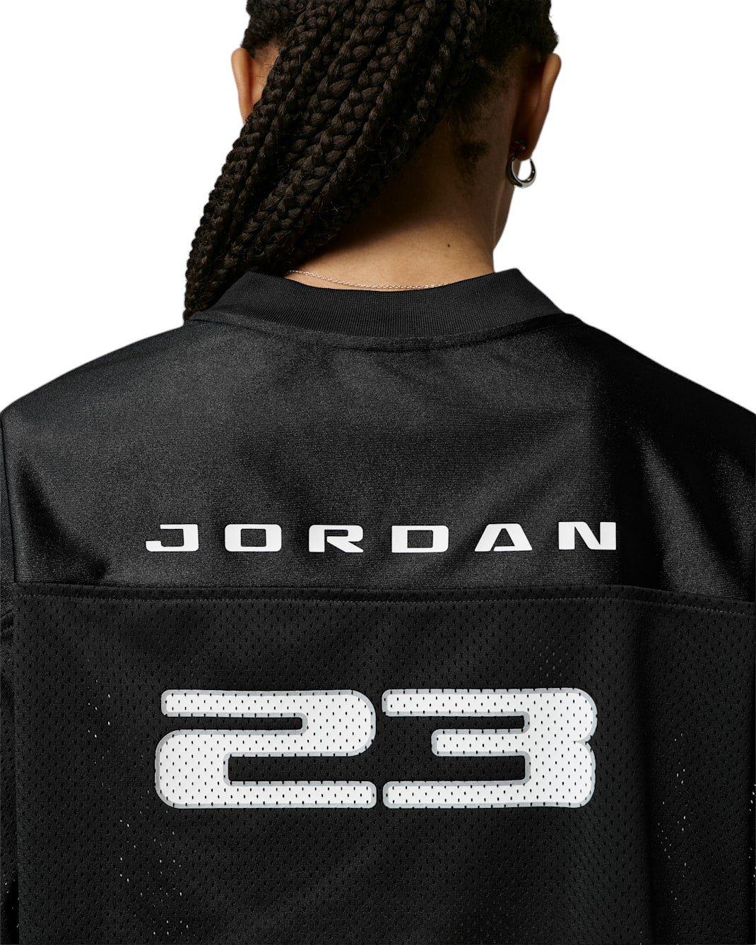 Jordan Women's Brooklyn Jersey Top - BLACK