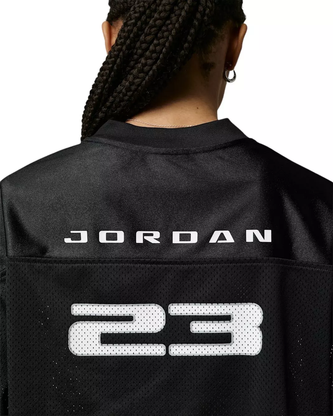 Jordan Women's Brooklyn Jersey Top - BLACK
