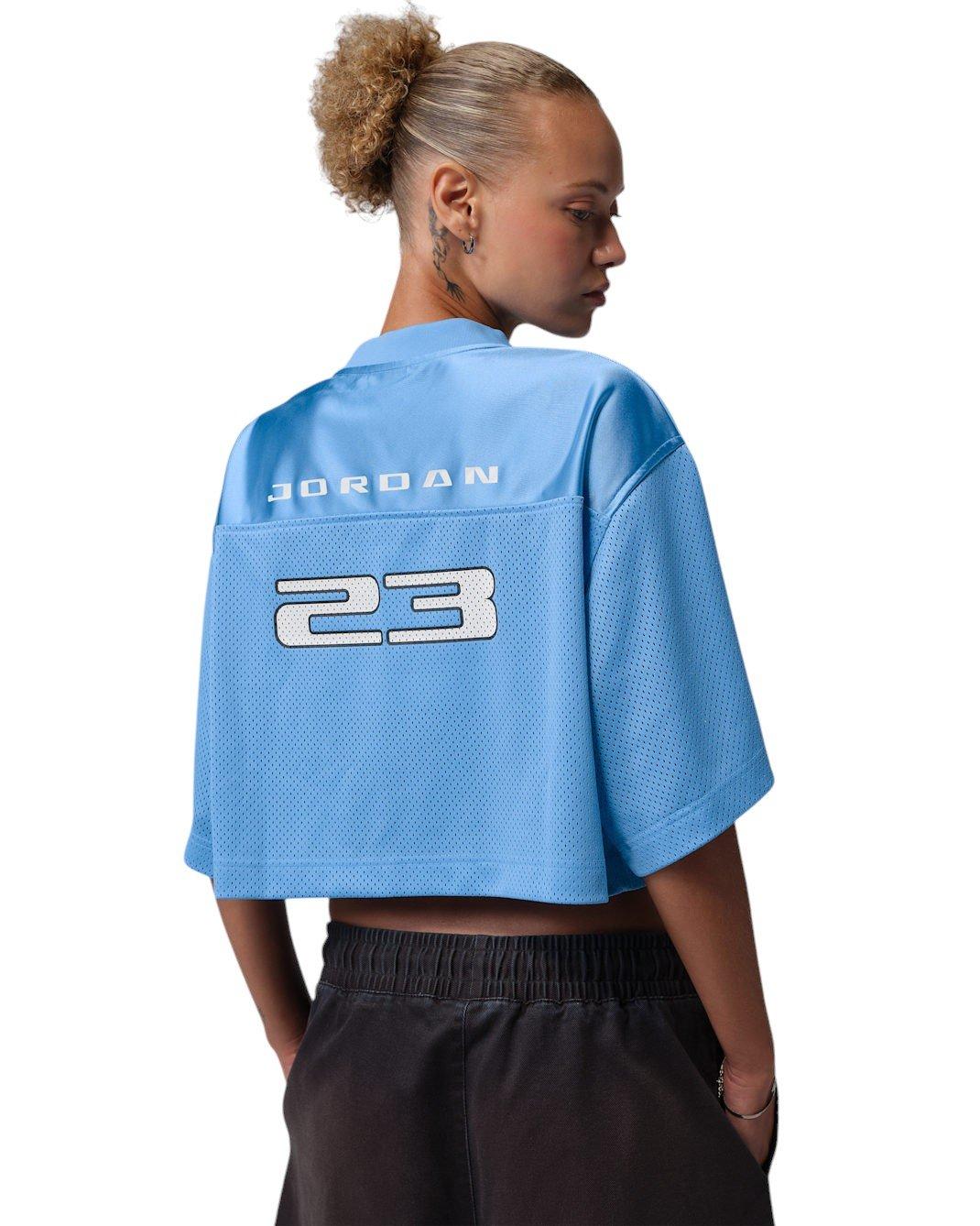 Jordan Women's Brooklyn Jersey Top - CAROLINA BLUE