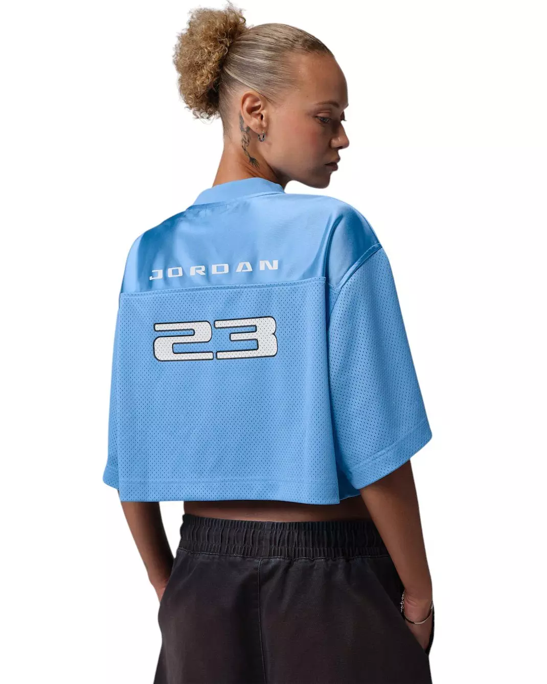 Jordan Women's Brooklyn Jersey Top - CAROLINA BLUE