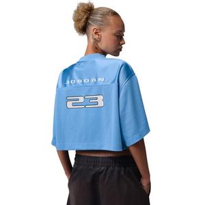 Jordan Women's Brooklyn Jersey Top - CAROLINA BLUE
