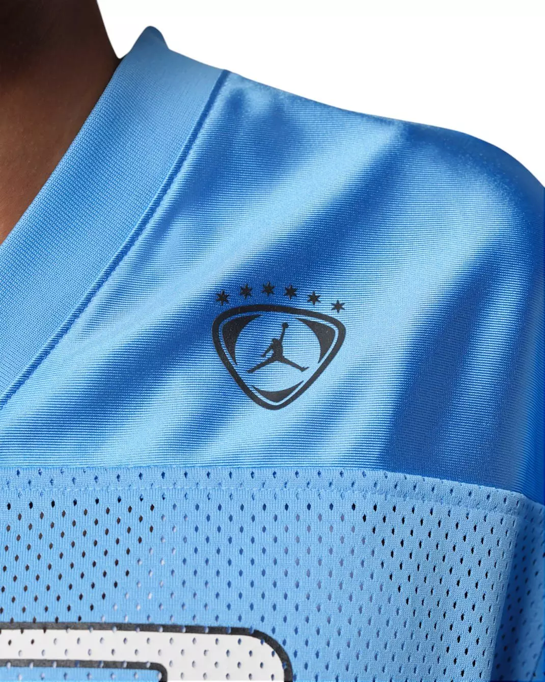 Jordan Women's Brooklyn Jersey Top - CAROLINA BLUE