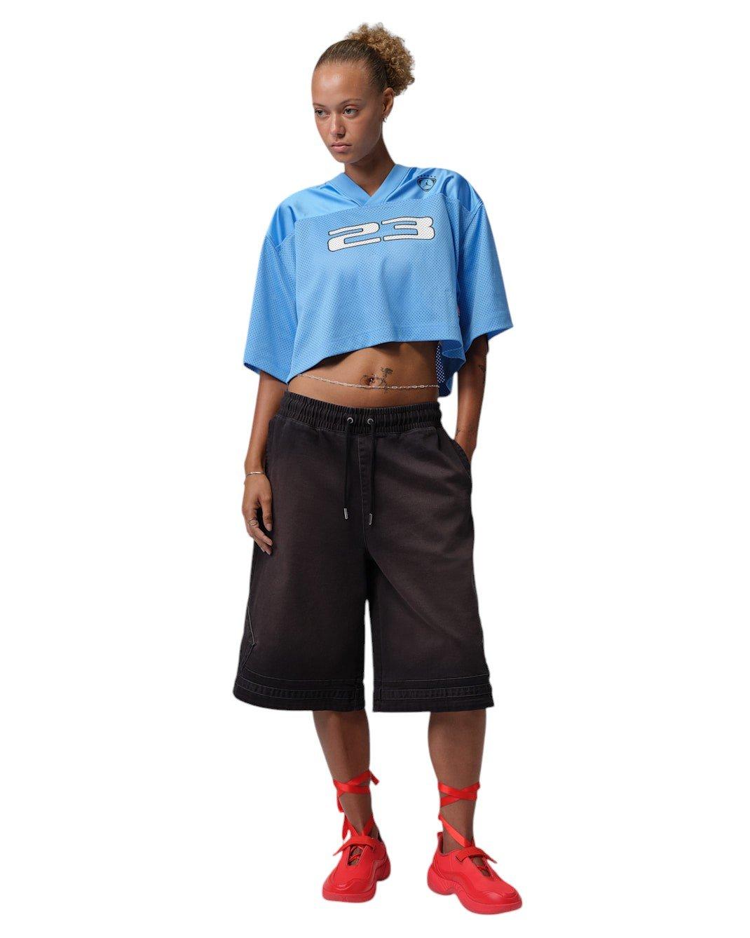 Jordan Women's Brooklyn Jersey Top - CAROLINA BLUE