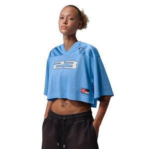 Jordan Women's Brooklyn Jersey Top - CAROLINA BLUE