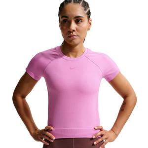 Nike Women's Pro Seamless Short-Sleeve Dri-FIT T-Shirt