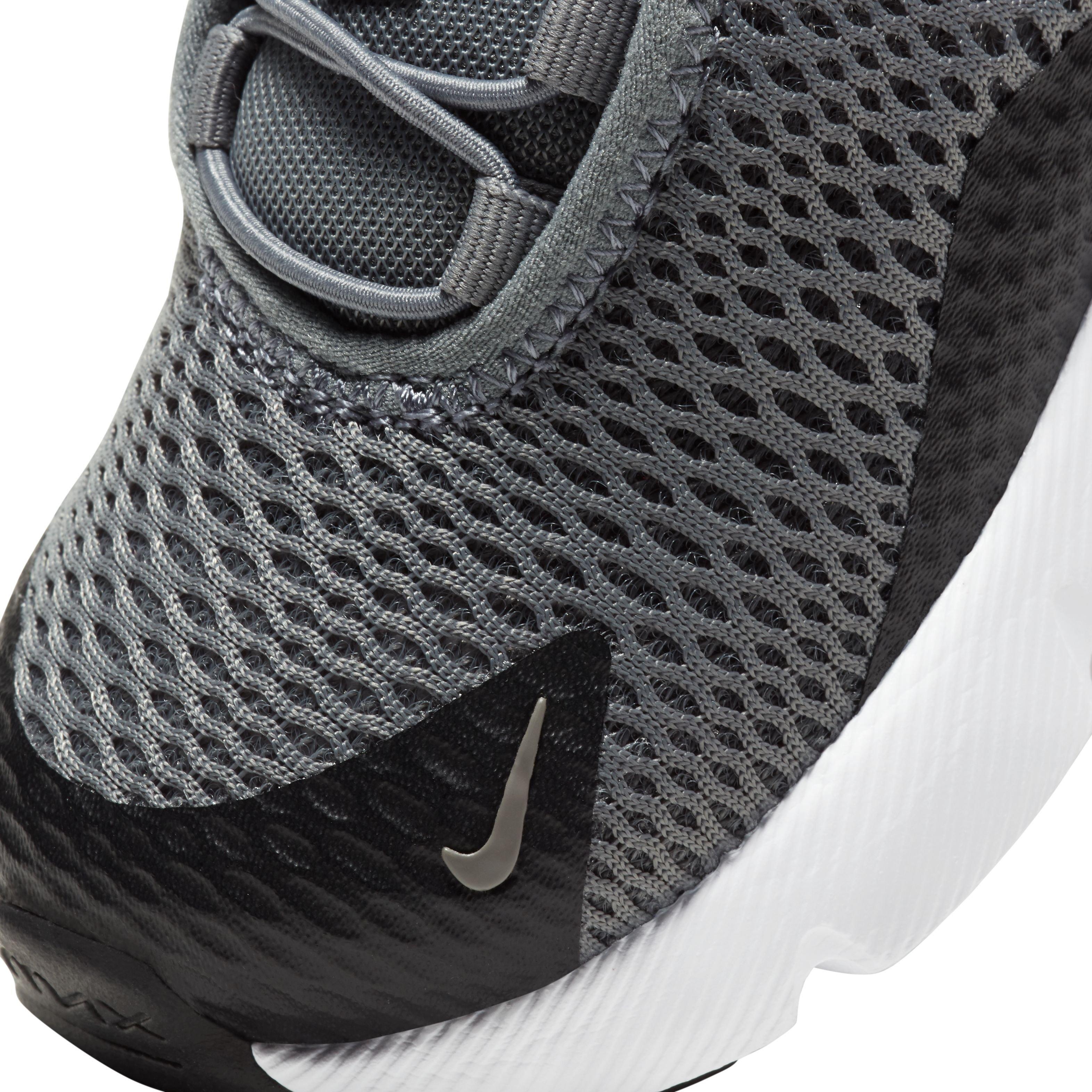 Nike Air Max 270 "Dark Grey/Pink" Toddler Girls' Shoe - GREY Thumbnail View 7