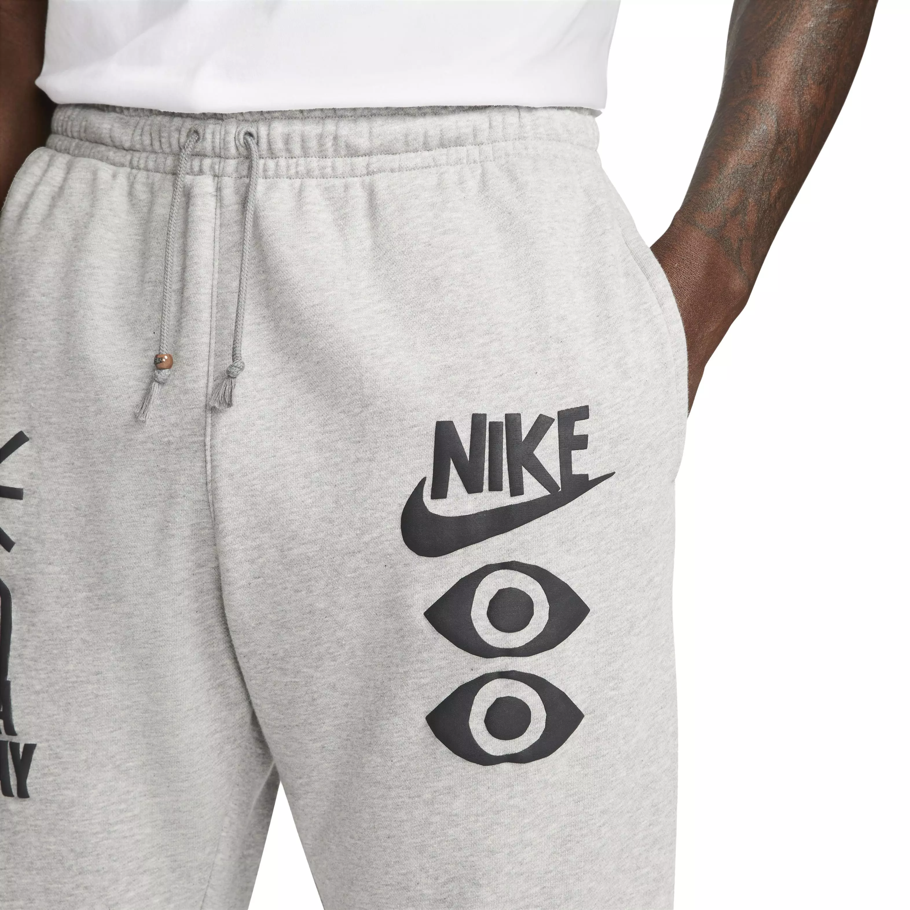 Nike Men's Sportswear HBR-S French Terry Pants - GREY