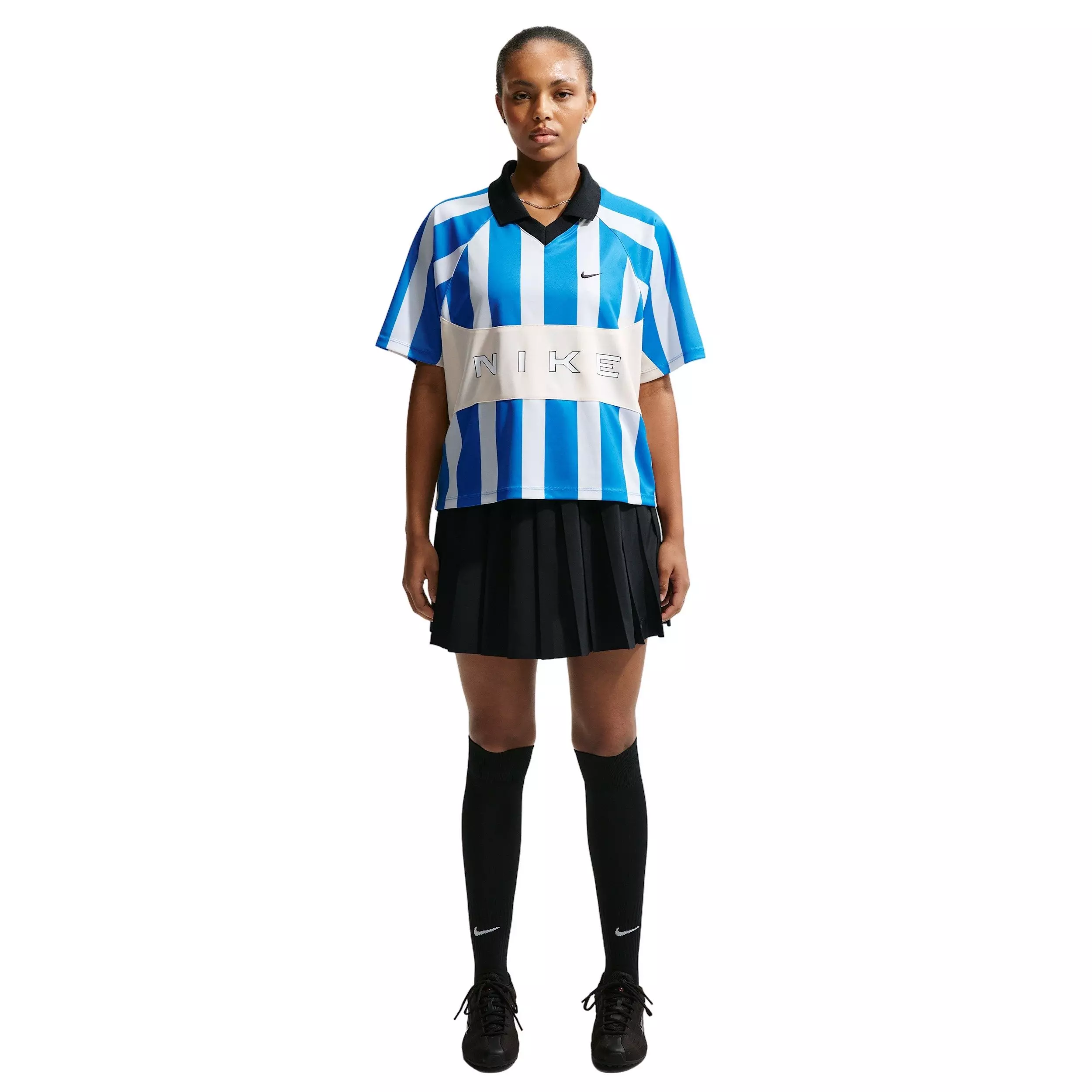 Nike Women's Sportswear Oversized Jersey - LT BLUE