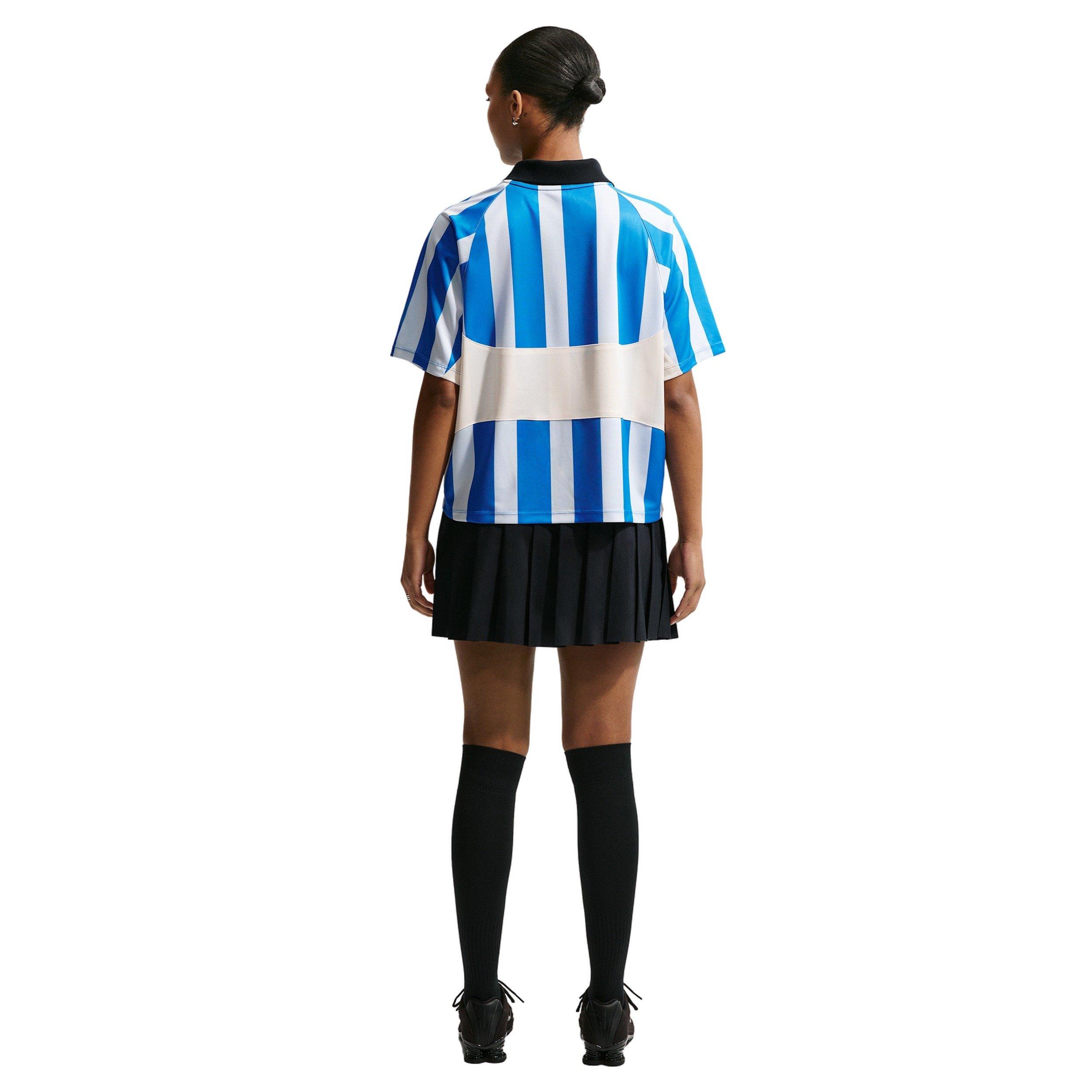 Nike Women's Sportswear Oversized Jersey - LT BLUE Thumbnail View 5