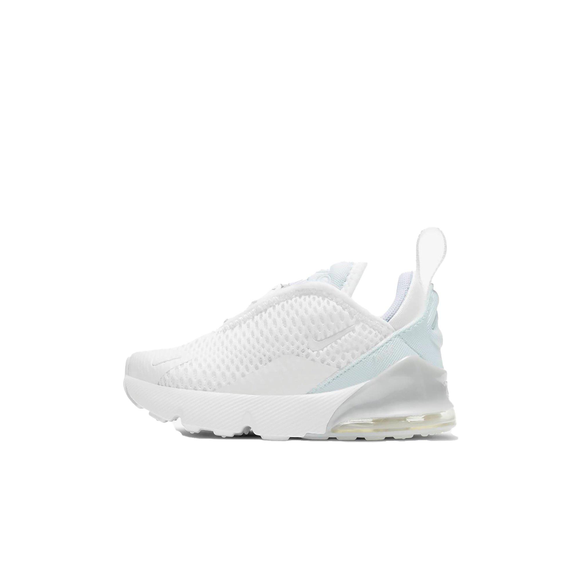 Nike Air Max 270 Toddler Girls' "White" Shoe
