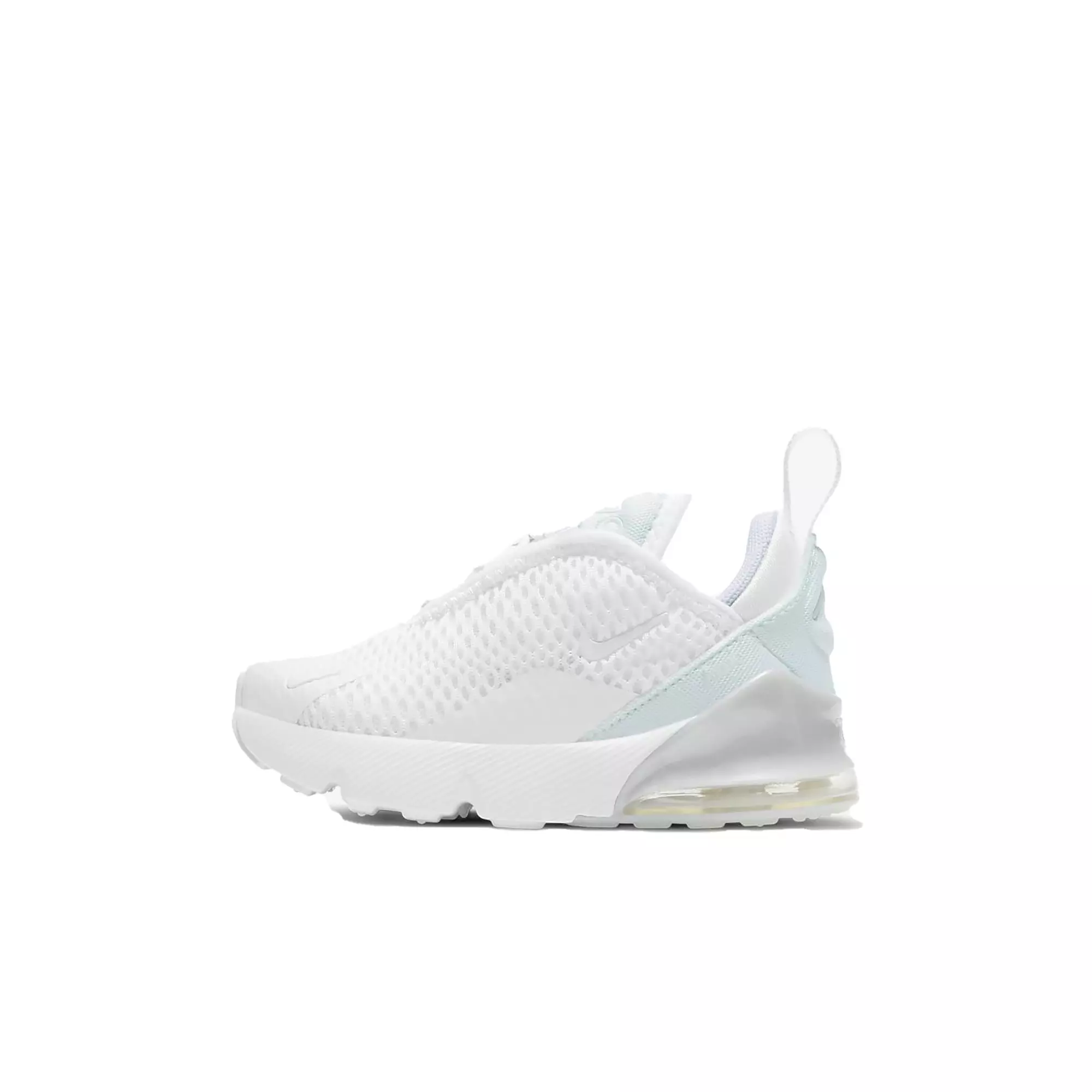 Nike Air Max 270 "White" Toddler Girls' Shoe - WHITE