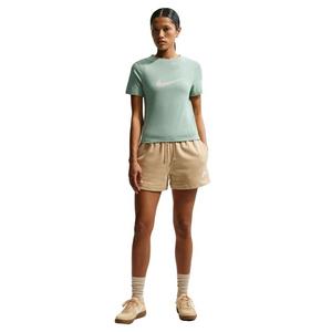 Nike Women's Sportswear Slim Short-Sleeve Burnout Logo Top