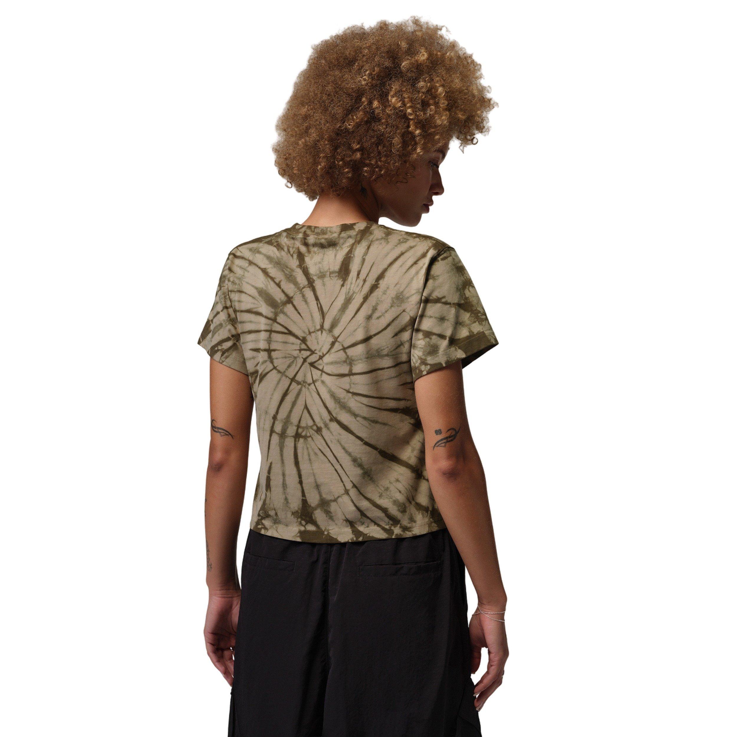 Jordan Women's Brooklyn Graphic AOP Tee - KHAKI Thumbnail View 2