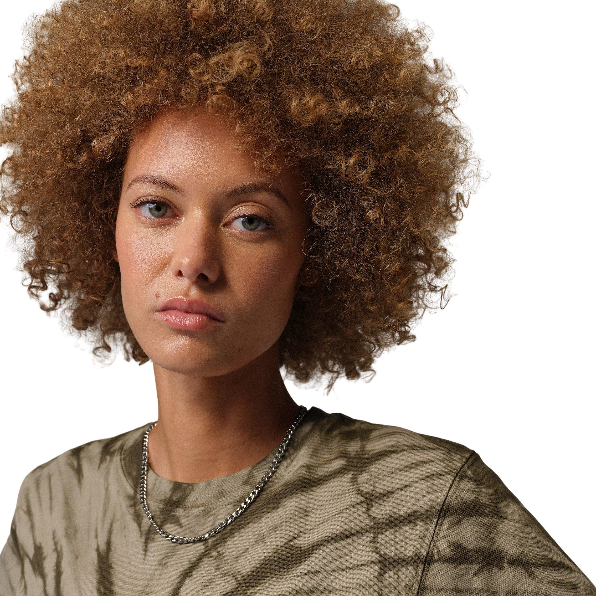 Jordan Women's Brooklyn Graphic AOP Tee - KHAKI Thumbnail View 3