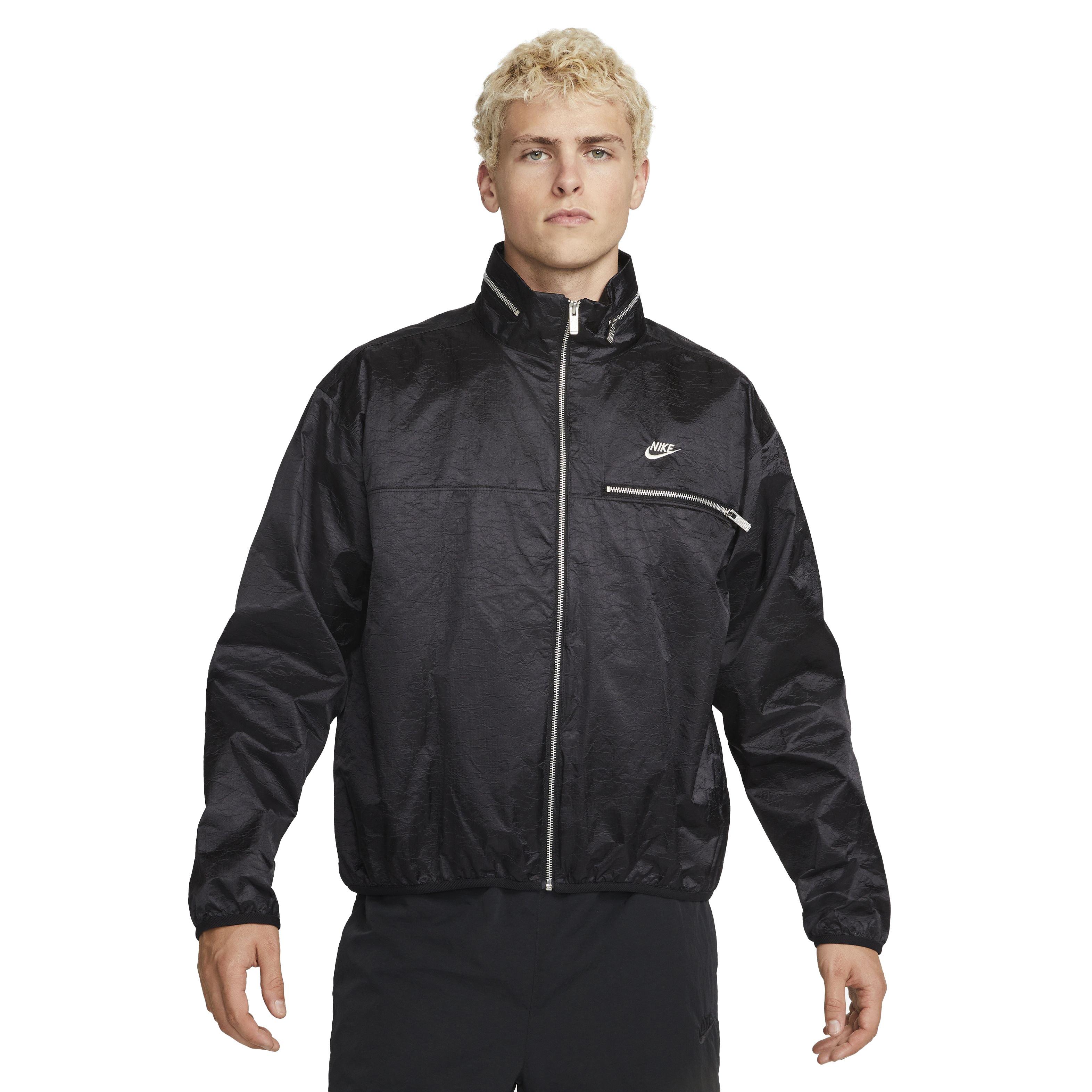 Nike Men's Sportswear Lined Circa Jacket - BLACK Thumbnail View 1