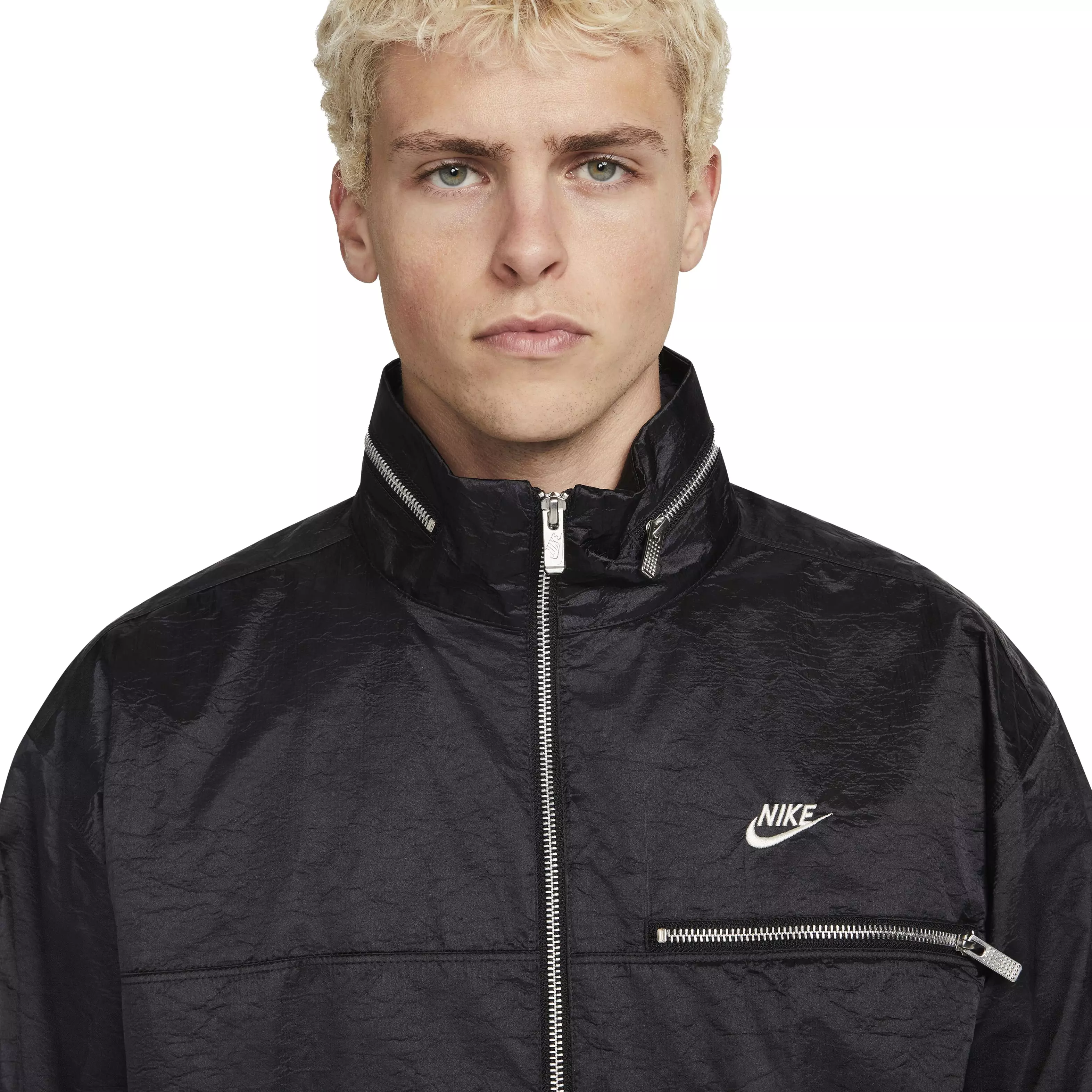 Nike Men's Sportswear Lined Circa Jacket - BLACK
