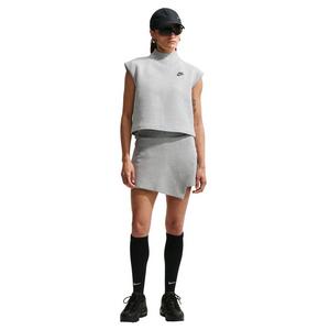 Nike Women's Sportswear Tech Fleece Short-Sleeve Top