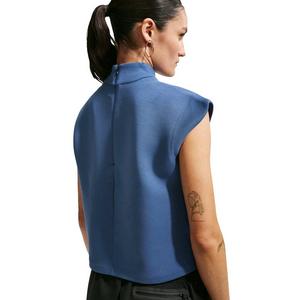 Nike Women's Sportswear Tech Fleece Short-Sleeve Top