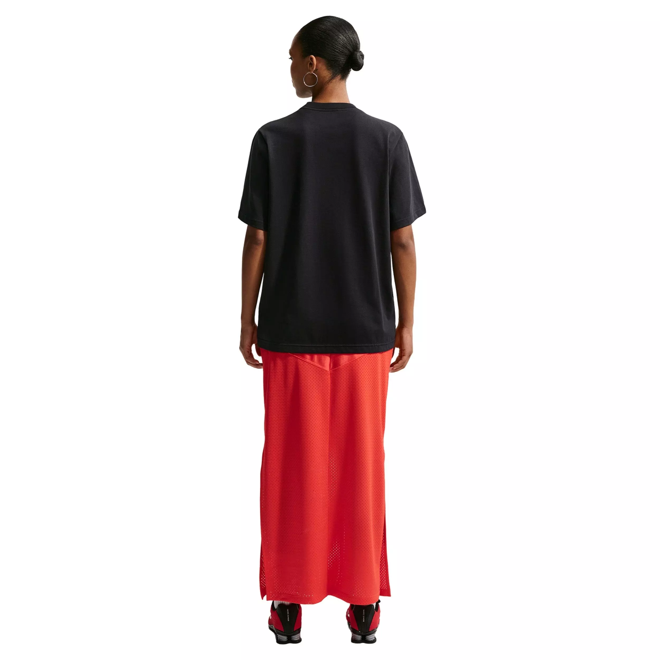Nike Women's Sportswear LBR T-Shirt - BLACK/RED