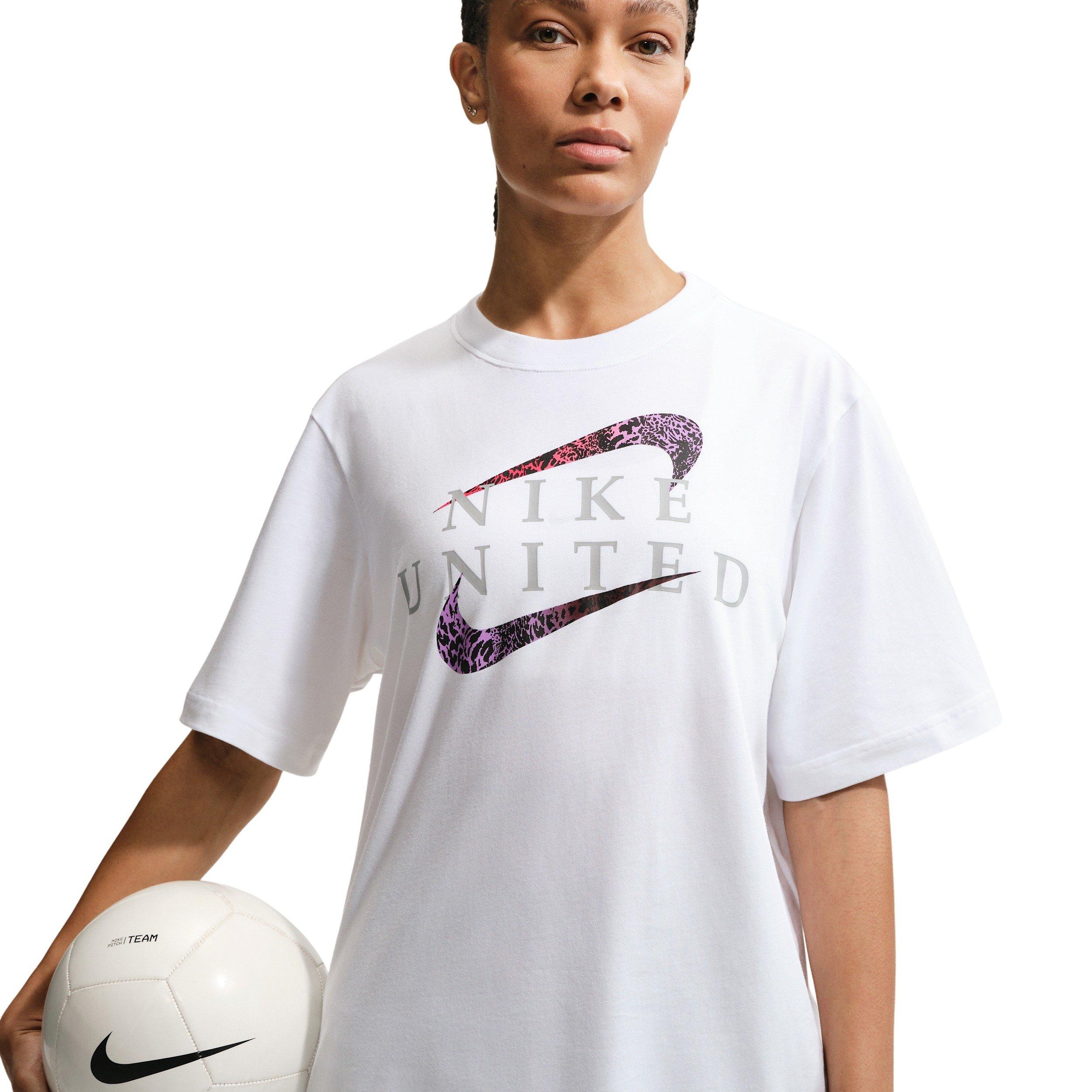 Nike Women's United Soccer T-Shirt - WHITE Thumbnail View 3