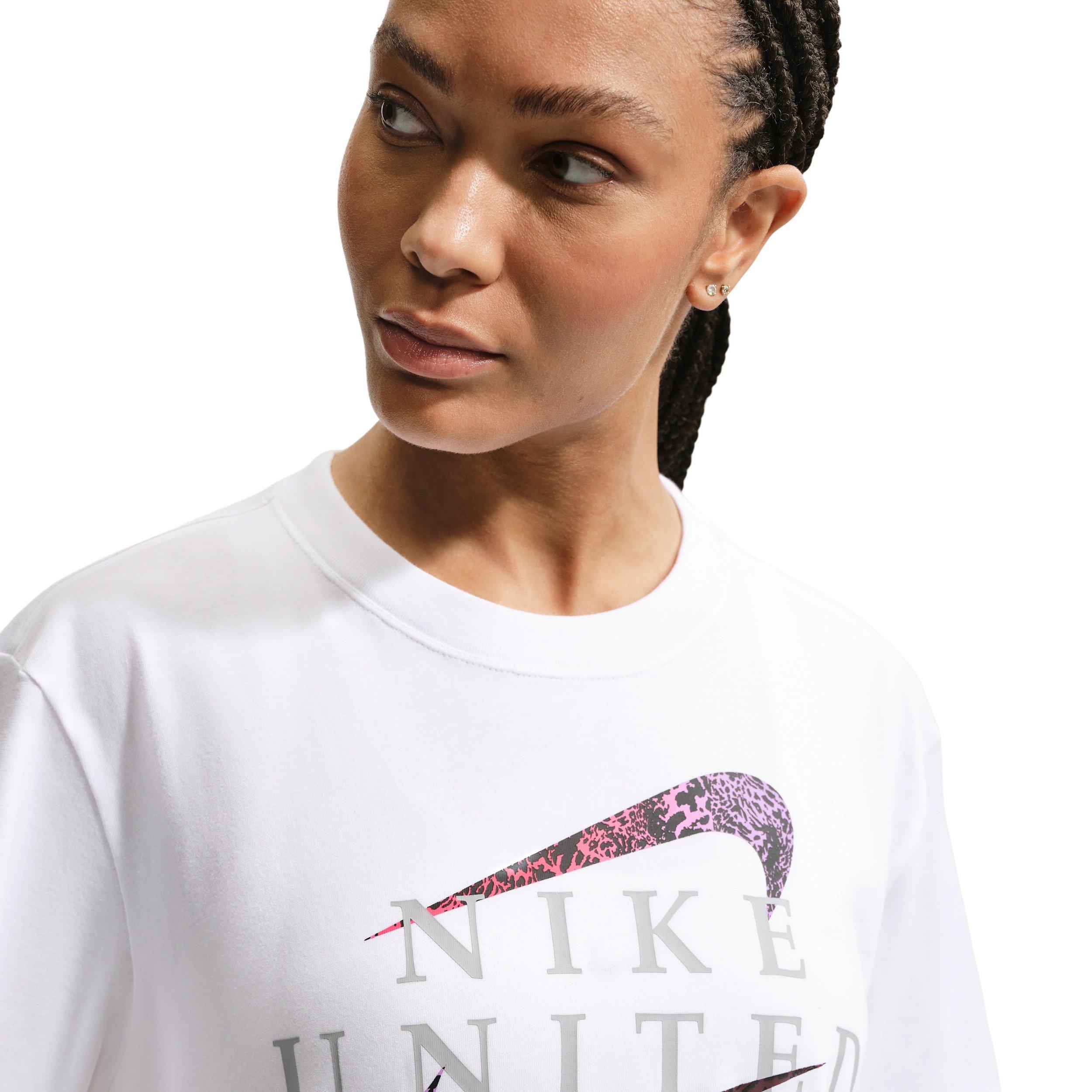 Nike Women's United Soccer T-Shirt - WHITE Thumbnail View 5