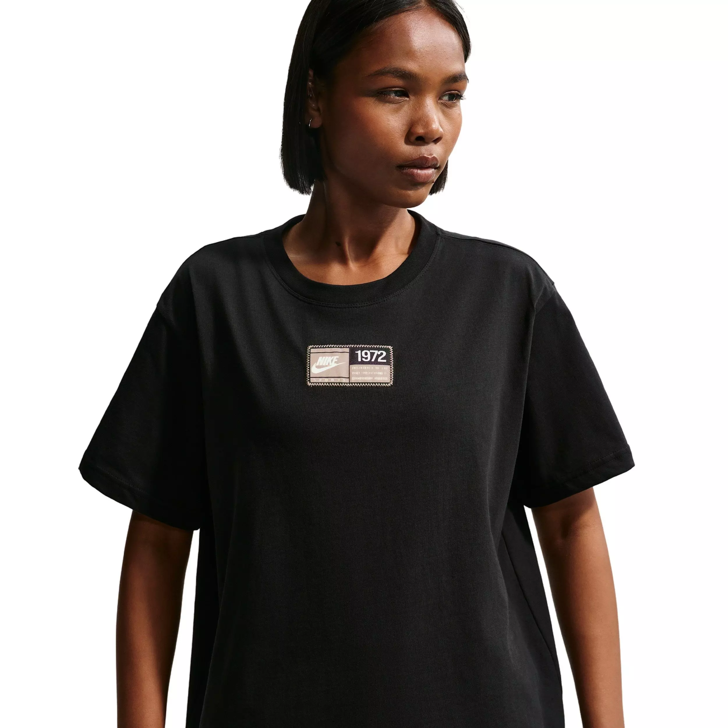 Nike Women's Sportswear Classic Oversized ST5 T-Shirt - BLACK