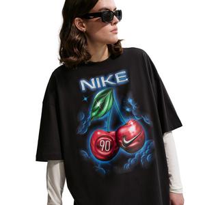 Nike Women's Sportswear Classic Oversized ST6 T-Shirt - Black