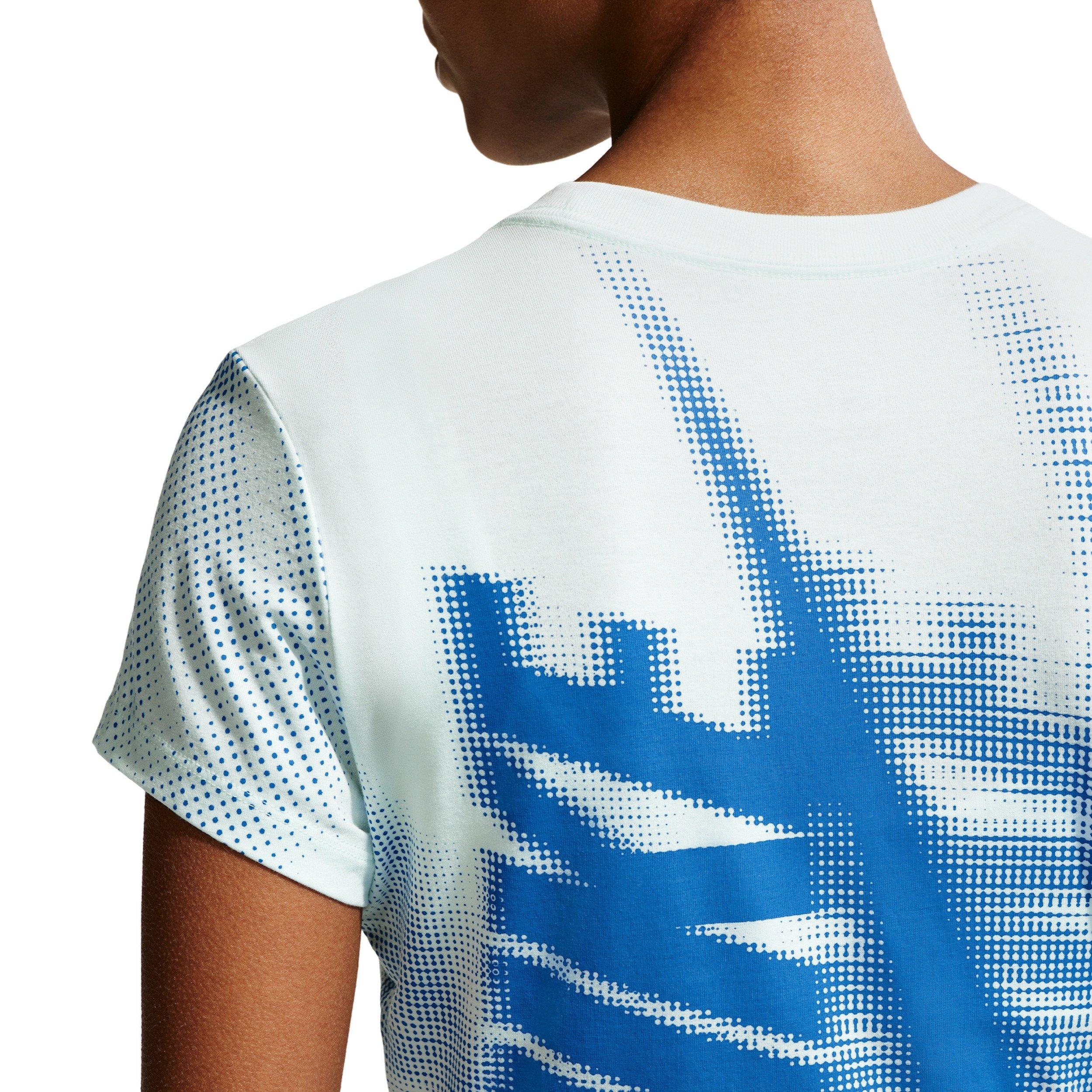 Nike Women's Sportswear Chill Knit Slim Cropped T-Shirt - BARELY GREEN Thumbnail View 4