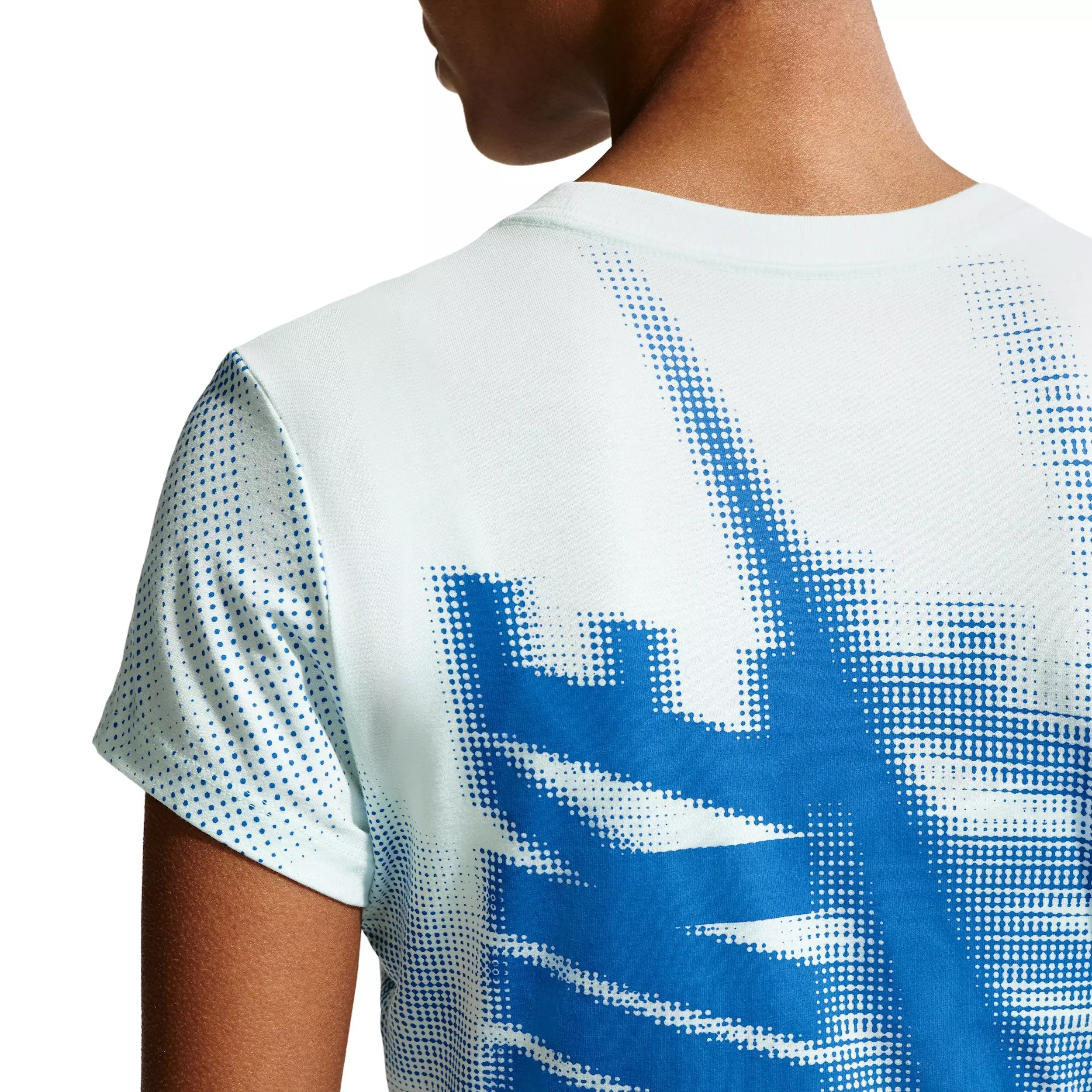 Nike Women's Sportswear Chill Knit Slim Cropped T-Shirt - BARELY GREEN