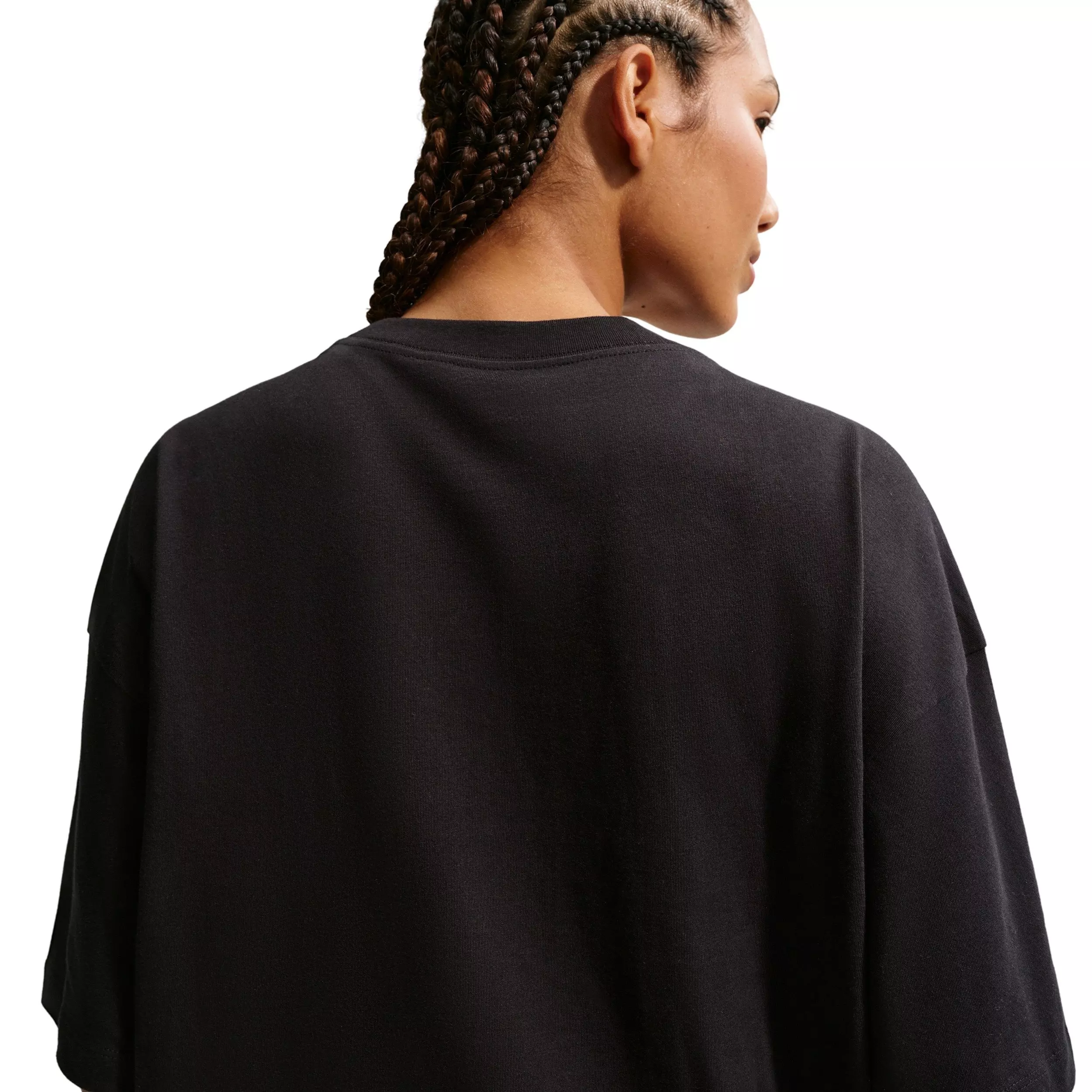 Nike Women's Sportswear Classic Oversized OC11 T-Shirt - Black - BLACK