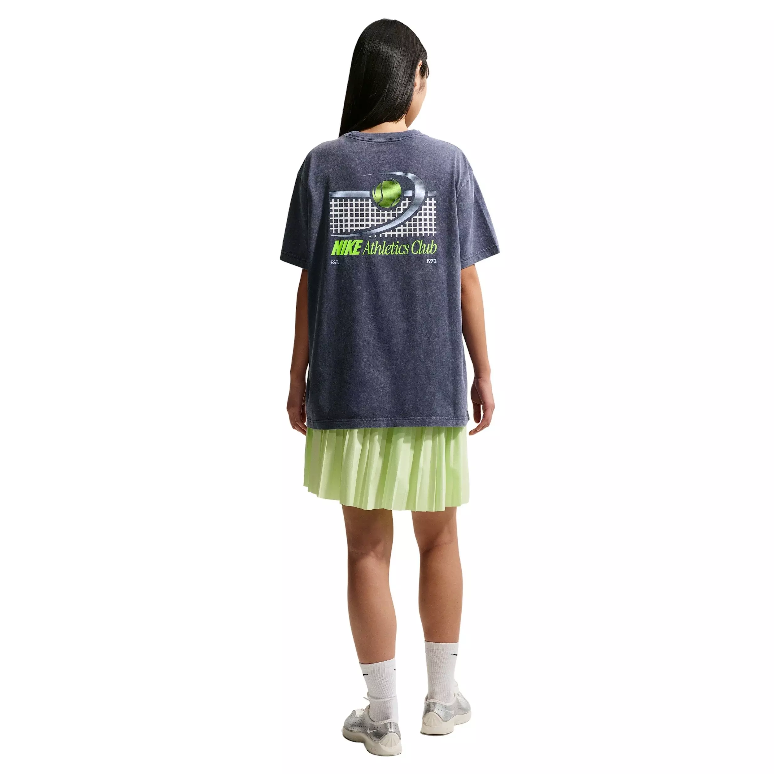 Nike Women's Sportswear Classic Oversized T-Shirt - NAVY