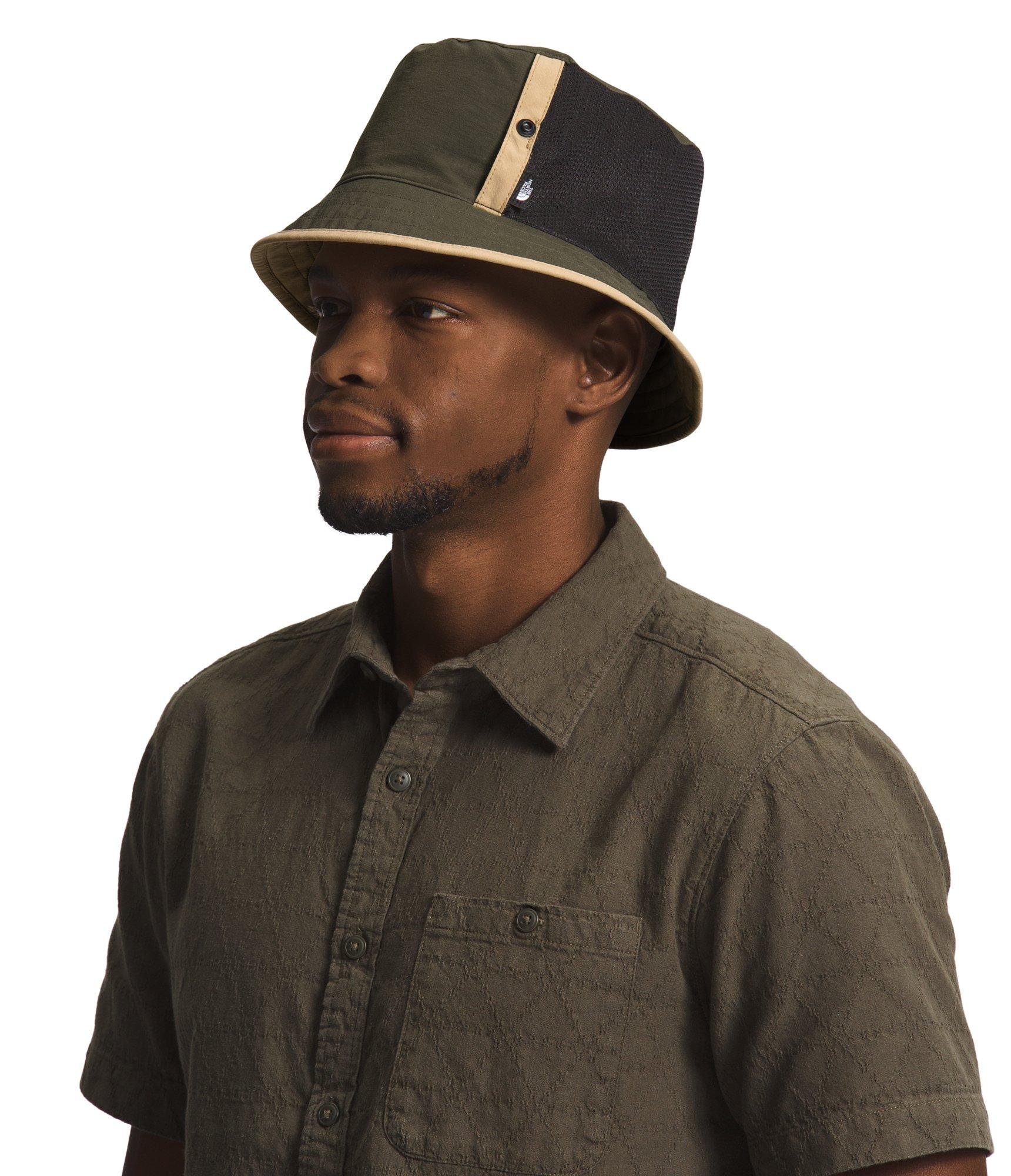 The North Face Adult Class V Reversible Bucket Hat-Green/Khaki