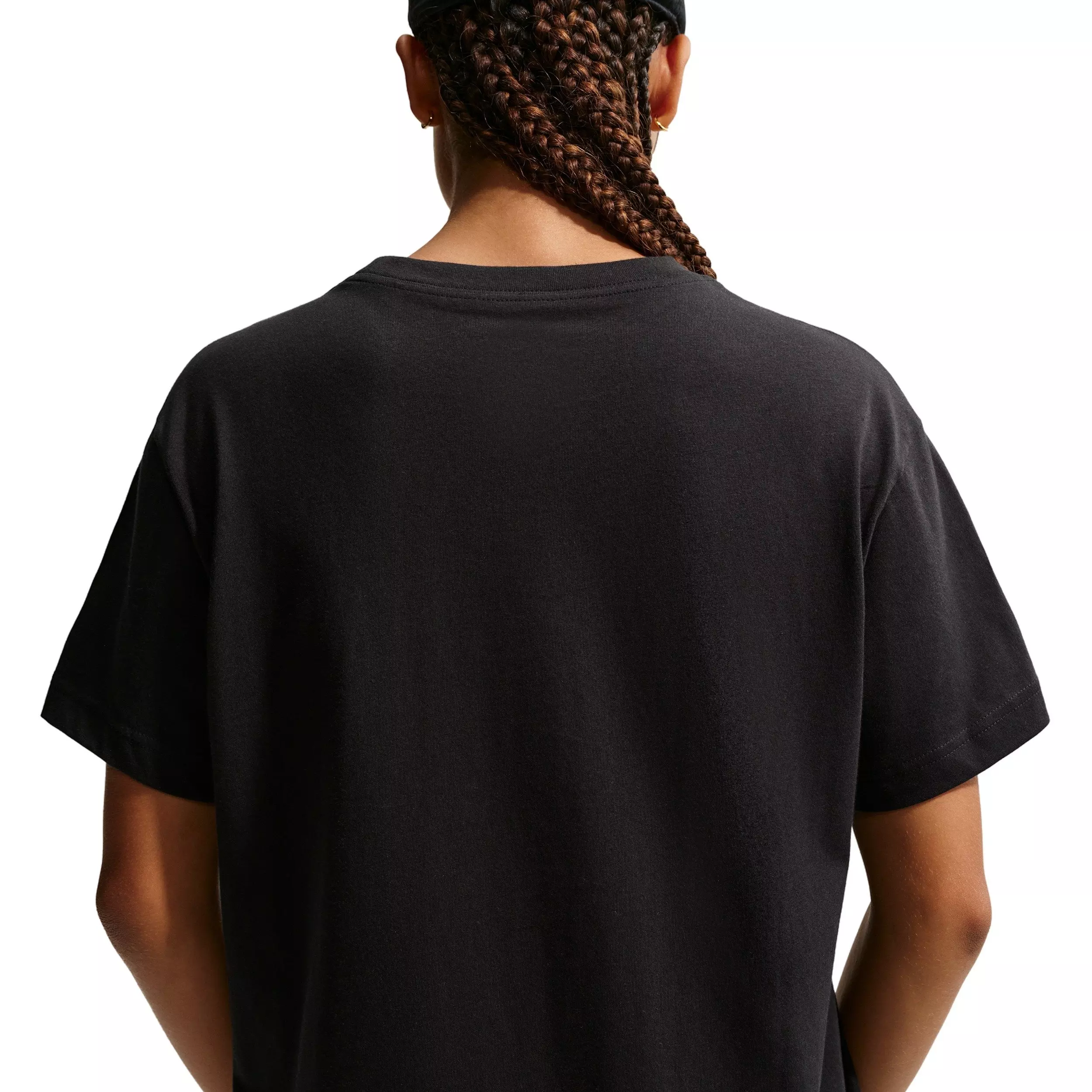 Nike Women's Sportswear Classic Oversized T-Shirt - BLACK