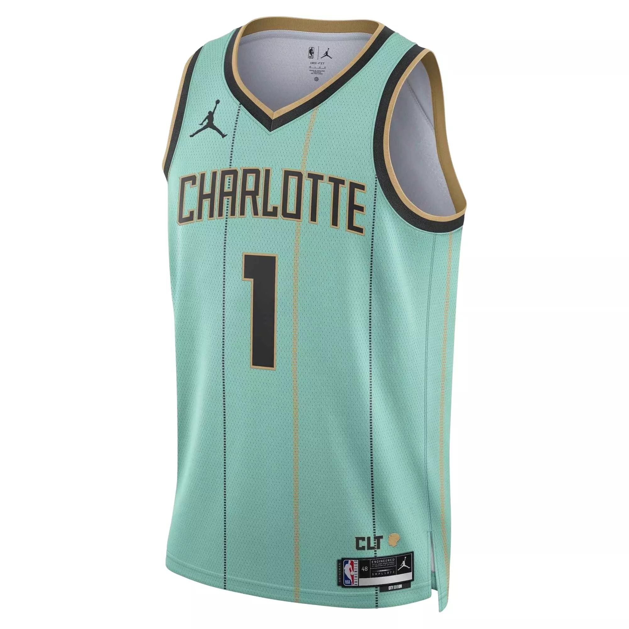 Nike Men's Dri-FIT LaMelo Ball Charlotte Hornets 2024/25 City Edition NBA Swingman Jersey -Mint - MINT